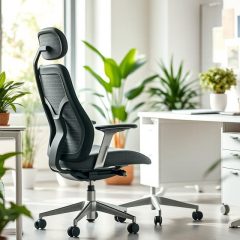 Jak wybrać ergonomiczny fotel biurowy dla zdrowia kręgosłupa