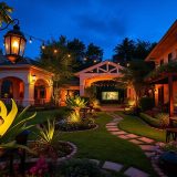 Najlepsze pomysły na oświetlenie ogrodu – lampy i aranżacje