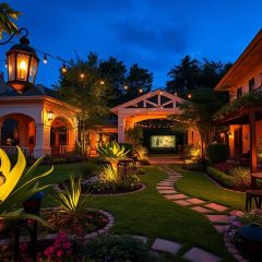 Najlepsze pomysły na oświetlenie ogrodu – lampy i aranżacje